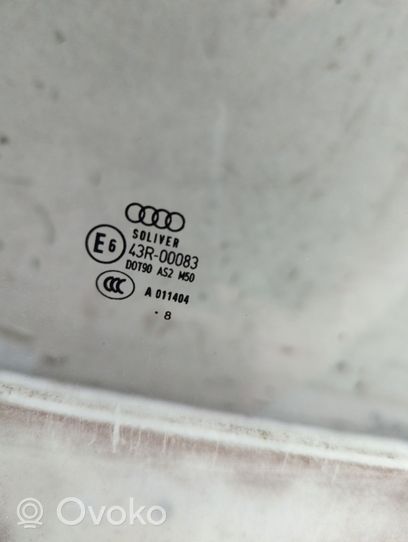 Audi A6 Allroad C6 Vetro del finestrino della portiera anteriore - quattro porte 43R00083