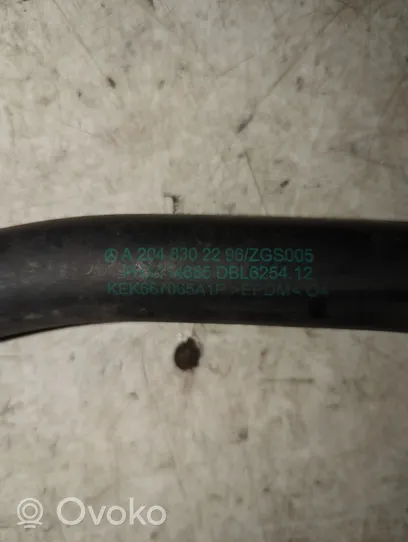 Mercedes-Benz C AMG W204 Engine coolant pipe/hose A2048302296