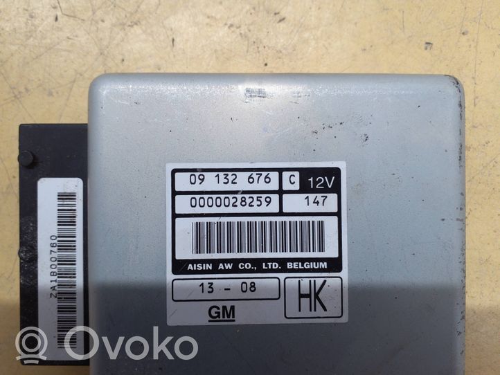 Opel Zafira A Module de contrôle de boîte de vitesses ECU 09132676