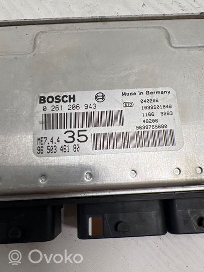 Peugeot 307 Calculateur moteur ECU 9650346180