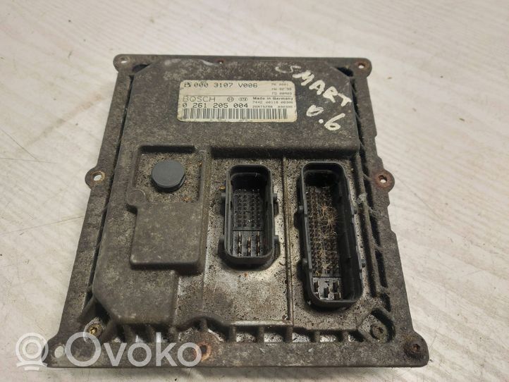 Smart ForTwo I Sterownik / Moduł ECU 0261205004