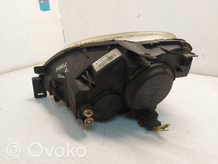 Citroen Xsara Lampa przednia 9637082480