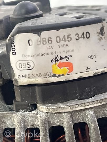 Volkswagen Golf VI Alternator 0986XA6467