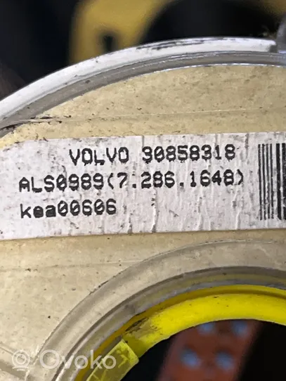 Volvo S40, V40 Bague collectrice/contacteur tournant airbag (bague SRS) 30858318