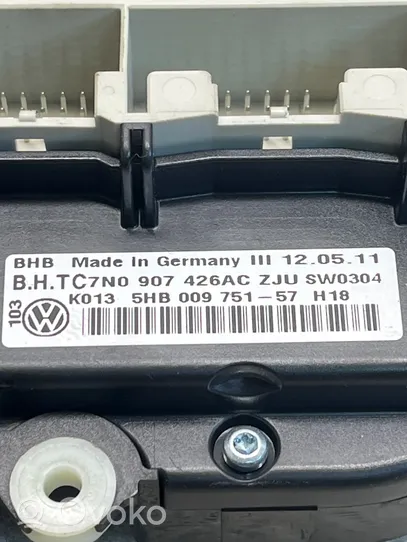 Volkswagen PASSAT CC Ilmastoinnin ohjainlaite 7N0907426