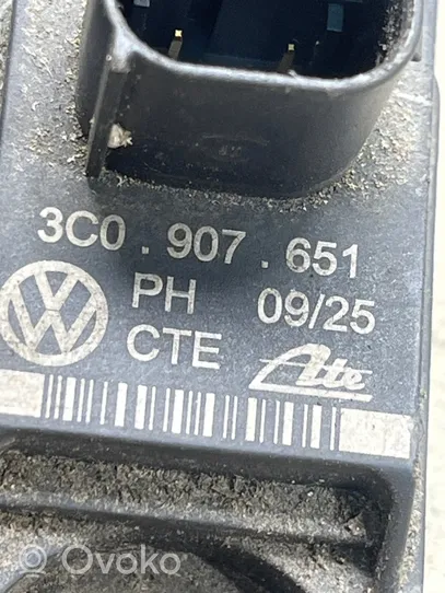 Volkswagen Golf VI Capteur de collision / impact de déploiement d'airbag 3C0907651