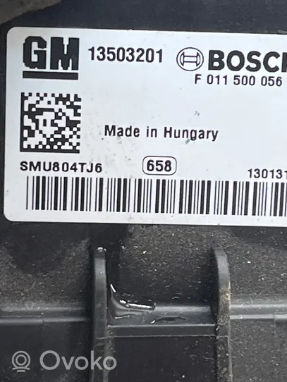 Opel Meriva B Lämpöpuhaltimen moottorin vastus 13503201