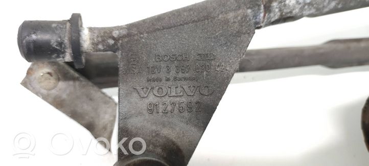 Volvo V70 Mechanizm i silniczek wycieraczek szyby przedniej / czołowej 9127592