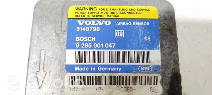 Volvo 850 Sterownik / Moduł Airbag 9148798