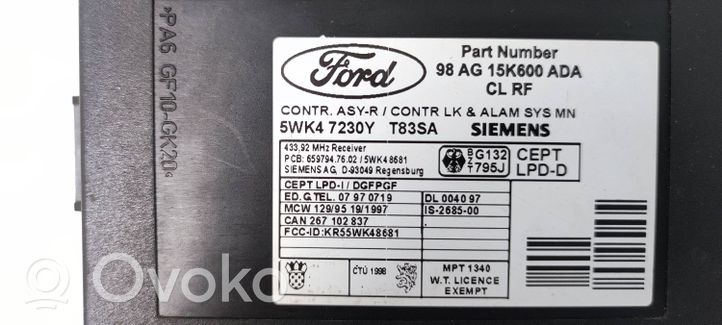 Ford Focus Modulo comfort/convenienza 98AG15K600ADA