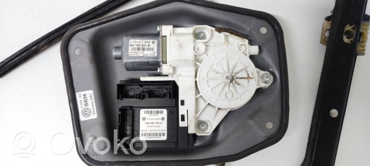 Volkswagen Golf Plus Priekinio el. lango pakėlimo mechanizmo komplektas 5M0837461