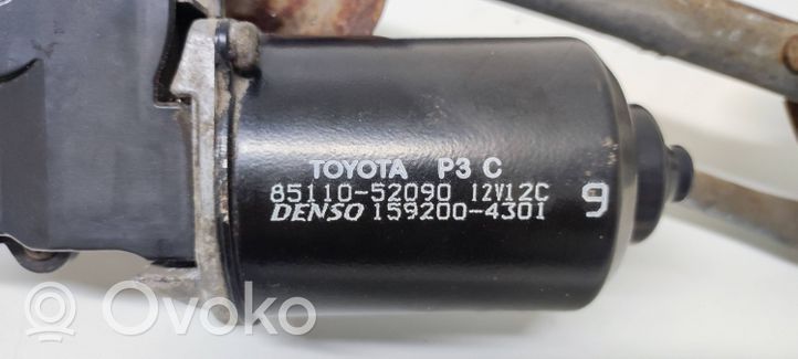 Toyota Yaris Verso Mechanizm i silniczek wycieraczek szyby przedniej / czołowej 8511052090