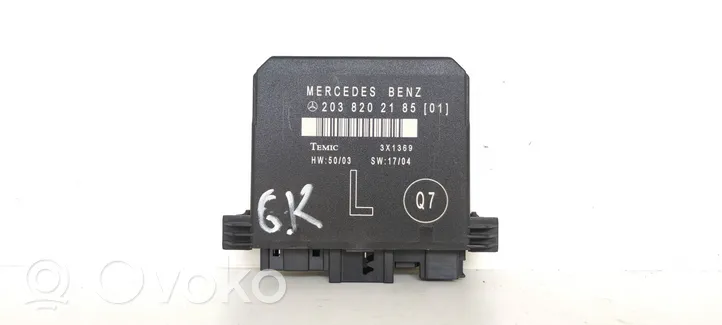 Mercedes-Benz C W203 Durų elektronikos valdymo blokas 2038202185