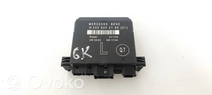 Mercedes-Benz C W203 Oven ohjainlaite/moduuli 2038202185