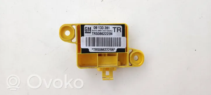 Opel Astra G Sensore d’urto/d'impatto apertura airbag 09133281