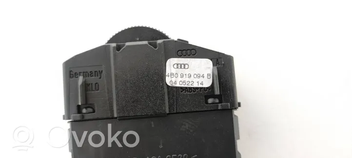 Audi A6 S6 C5 4B Przycisk / Pokrętło regulacji świateł 4B0919094B