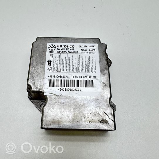 Audi A6 S6 C6 4F Module de contrôle airbag 4F0959655