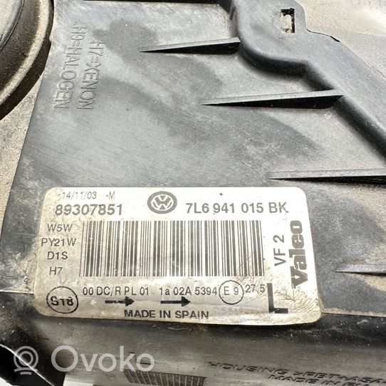 Volkswagen Touareg I Priekinis žibintas 7L6941015BK