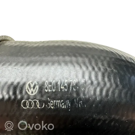 Audi A4 S4 B7 8E 8H Tube d'admission de tuyau de refroidisseur intermédiaire 8E0145733