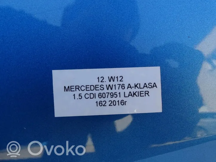 Mercedes-Benz A W176 Portellone posteriore/bagagliaio LAKIER