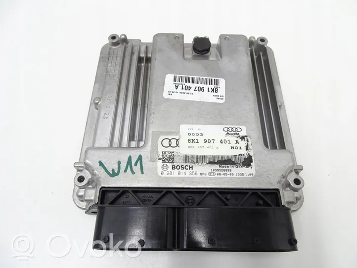 Audi A5 8T 8F Komputer / Sterownik ECU silnika 8K1907401A