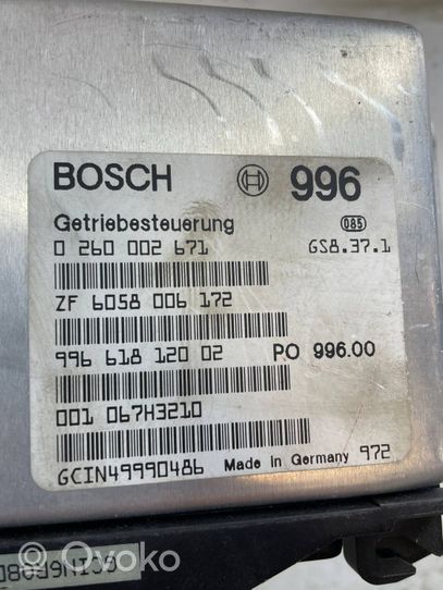 Porsche 911 996 Centralina/modulo scatola del cambio 0260002671