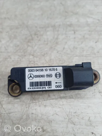 Mercedes-Benz Vaneo W414 Sensor impacto/accidente para activar Airbag 4148200026