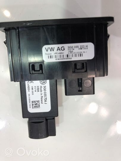 Volkswagen PASSAT B8 Włącznik świateł przeciwmgielnych 5G0035222H