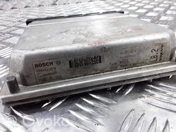 Volvo XC90 Sterownik / Moduł ECU 0281011078