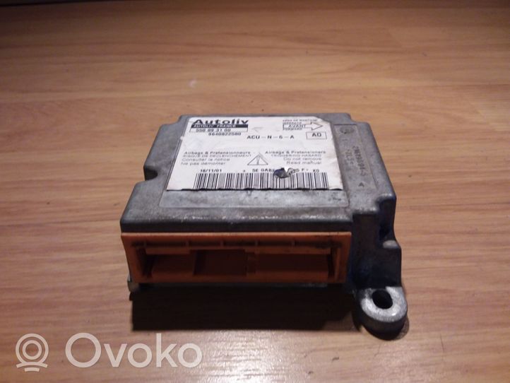 Citroen Xsara Picasso Sterownik / Moduł Airbag 9640822580