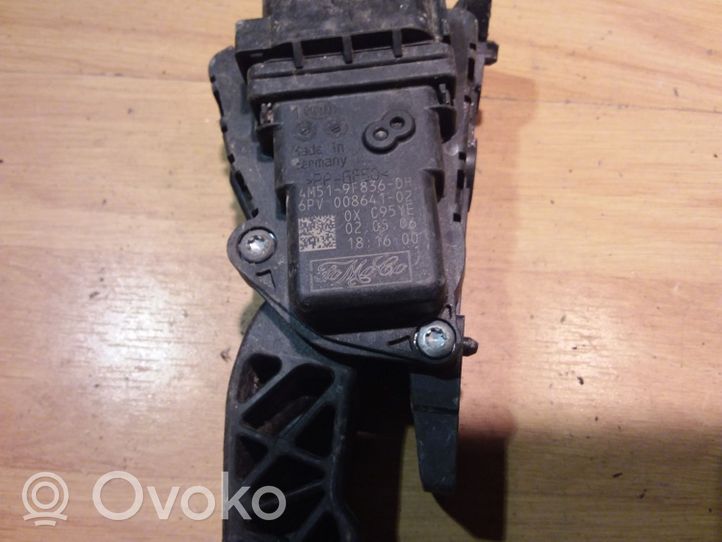 Volvo C70 Accelerator throttle pedal 4M519F836DH