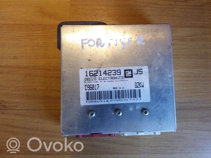 Opel Tigra A Engine control unit/module 16214239