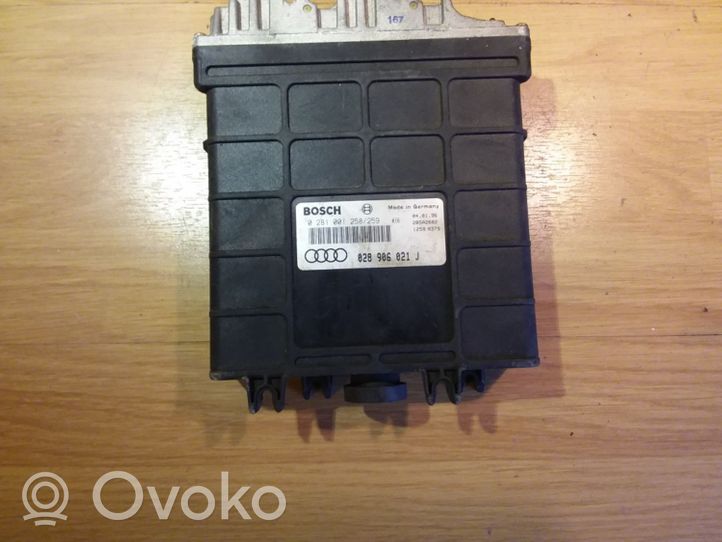 Audi A6 S6 C4 4A Calculateur moteur ECU 0281001258