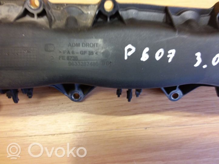 Peugeot 607 Copertura per bilanciere albero a camme 9633287480