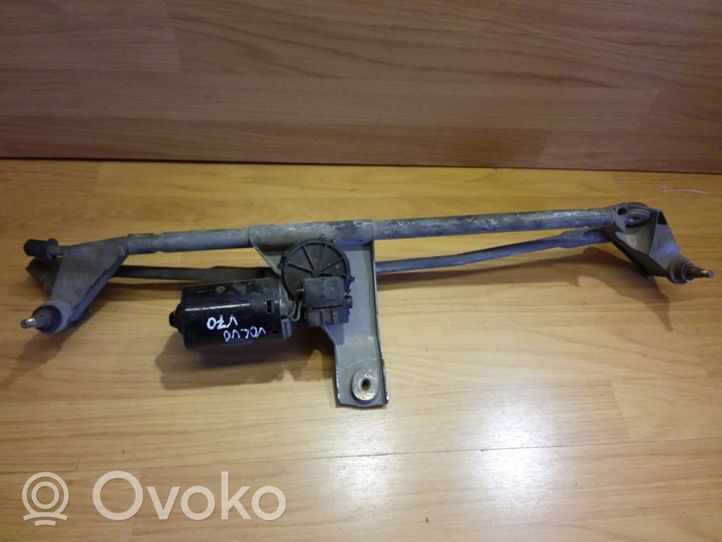 Volvo S70  V70  V70 XC Mechanizm i silniczek wycieraczek szyby przedniej / czołowej 3397020424