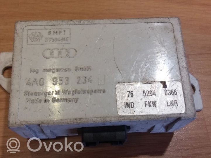 Audi A4 S4 B5 8D Ajonestolaitteen ohjainlaite/moduuli 4A0953234