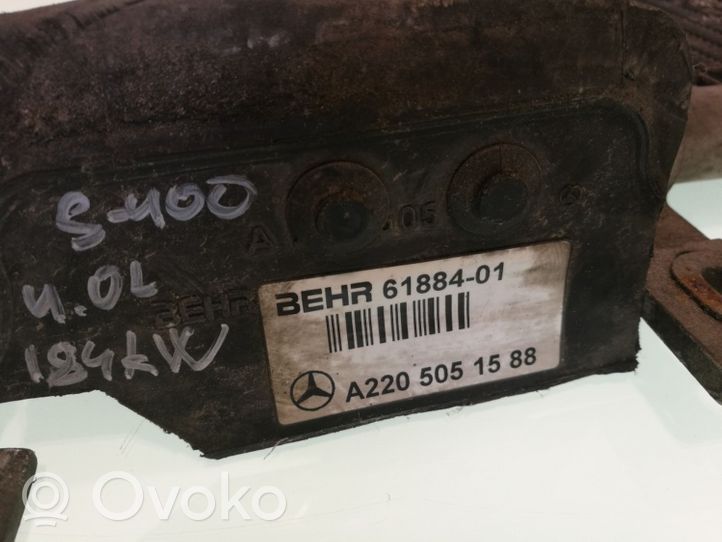 Mercedes-Benz S W220 Gaisa kondicioniera dzeses radiators A2205051588