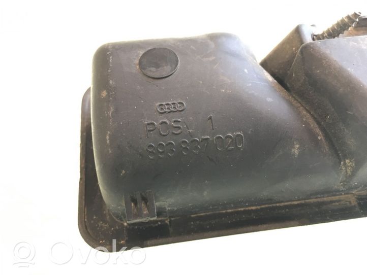 Audi 80 90 B3 Galinė atidarymo rankenėlė vidinė 893837020