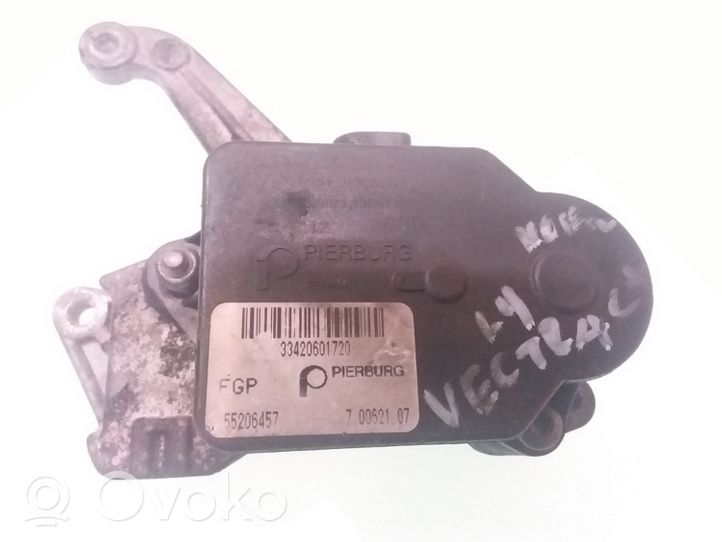 Opel Vectra C Attuatore/motore della valvola del collettore di aspirazione 55206457