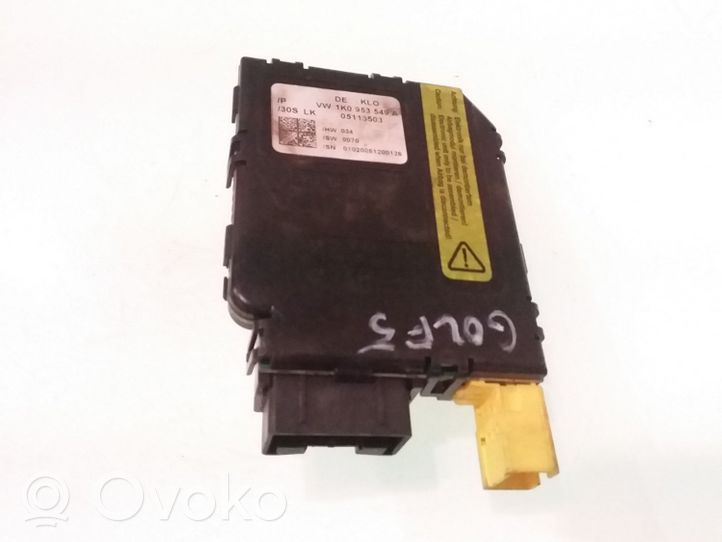 Volkswagen Golf V Hand brake control module 1K0953549A