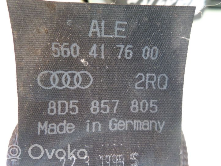 Audi A4 S4 B5 8D Pas bezpieczeństwa fotela tylnego 8D5857805