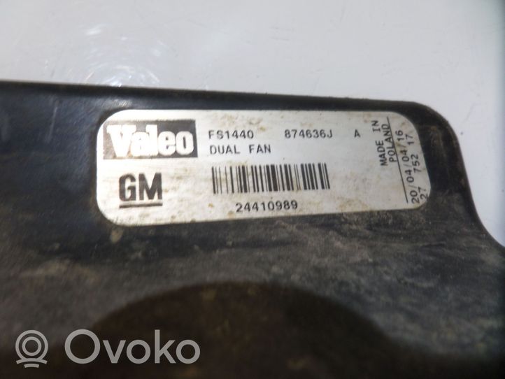 Saab 9-3 Ver2 Set ventola 24410989