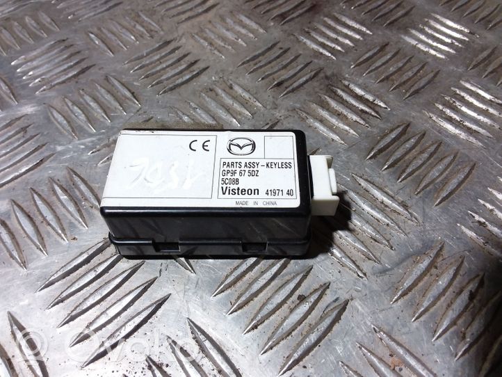 Mazda 6 Keyless go vadības bloks GP9F675DZ