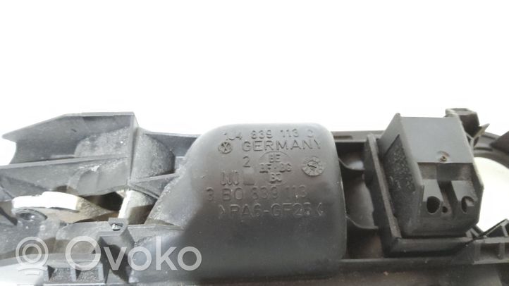 Volkswagen Golf IV Klamka wewnętrzna drzwi tylnych 1J4839113C