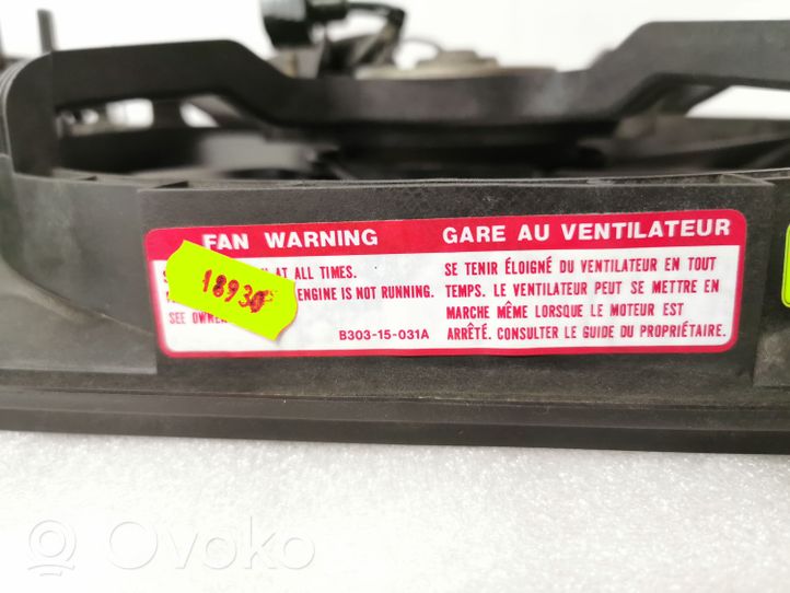 Mazda RX8 Convogliatore ventilatore raffreddamento del radiatore B30315031A