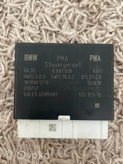 BMW X5 F15 Centralina/modulo sensori di parcheggio PDC 6881636