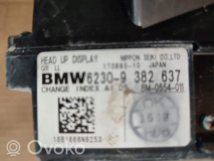 BMW 7 G11 G12 Schermo del visore a sovrimpressione 9382637