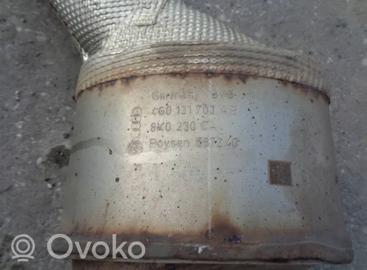 Audi A4 S4 B9 Katalysaattori/FAP/DPF-hiukkassuodatin 4G0131703AE