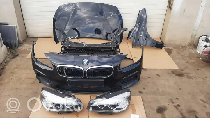 BMW 2 F46 Kompletny zestaw przedniej części nadwozia / karoserii 