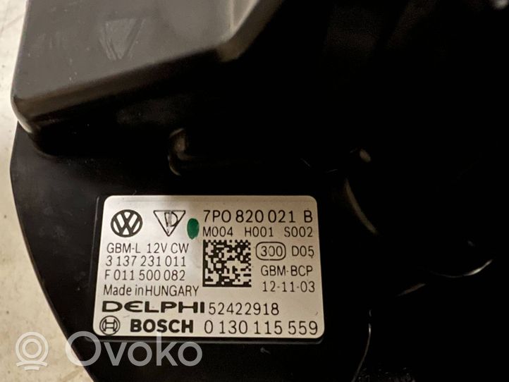 Volkswagen Touareg II Wentylator nawiewu / Dmuchawa 7P0820021B